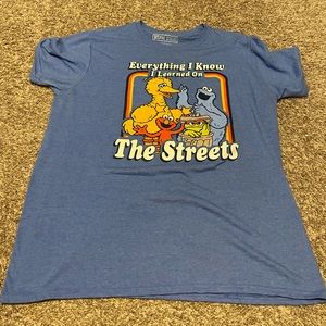 Fun Blue Sesame Graphic Tee!